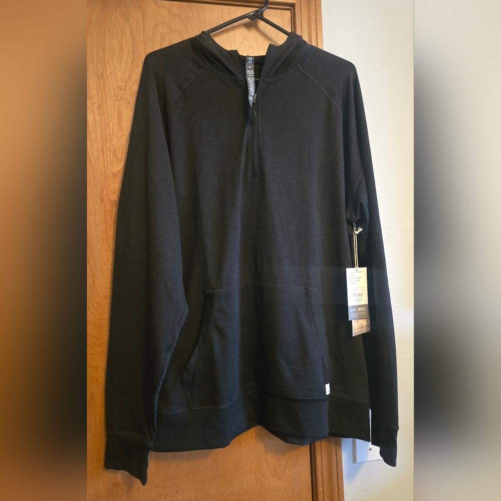 Mens Vuori Black Hoodie